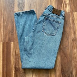 Calvin Klein high waisted jeans faded blue